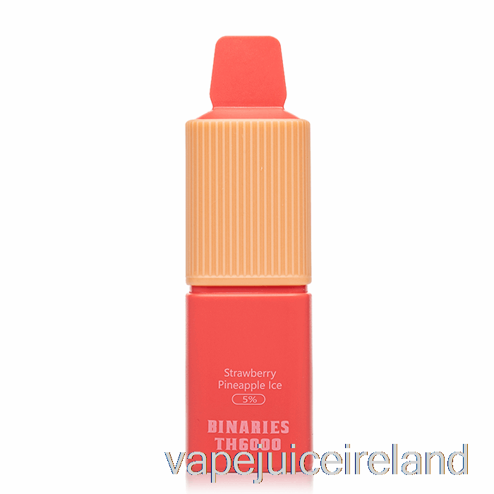 Vape Juice Horizon Binaries TH6000 Disposable Strawberry Pineapple Ice